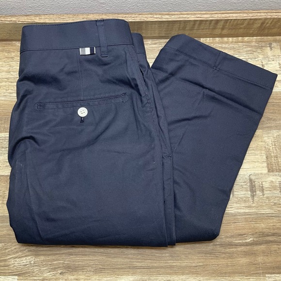 THOM GREY‎ by THOM BROWNE Navy Casual Dress Pant Trousers Mens Medium 27